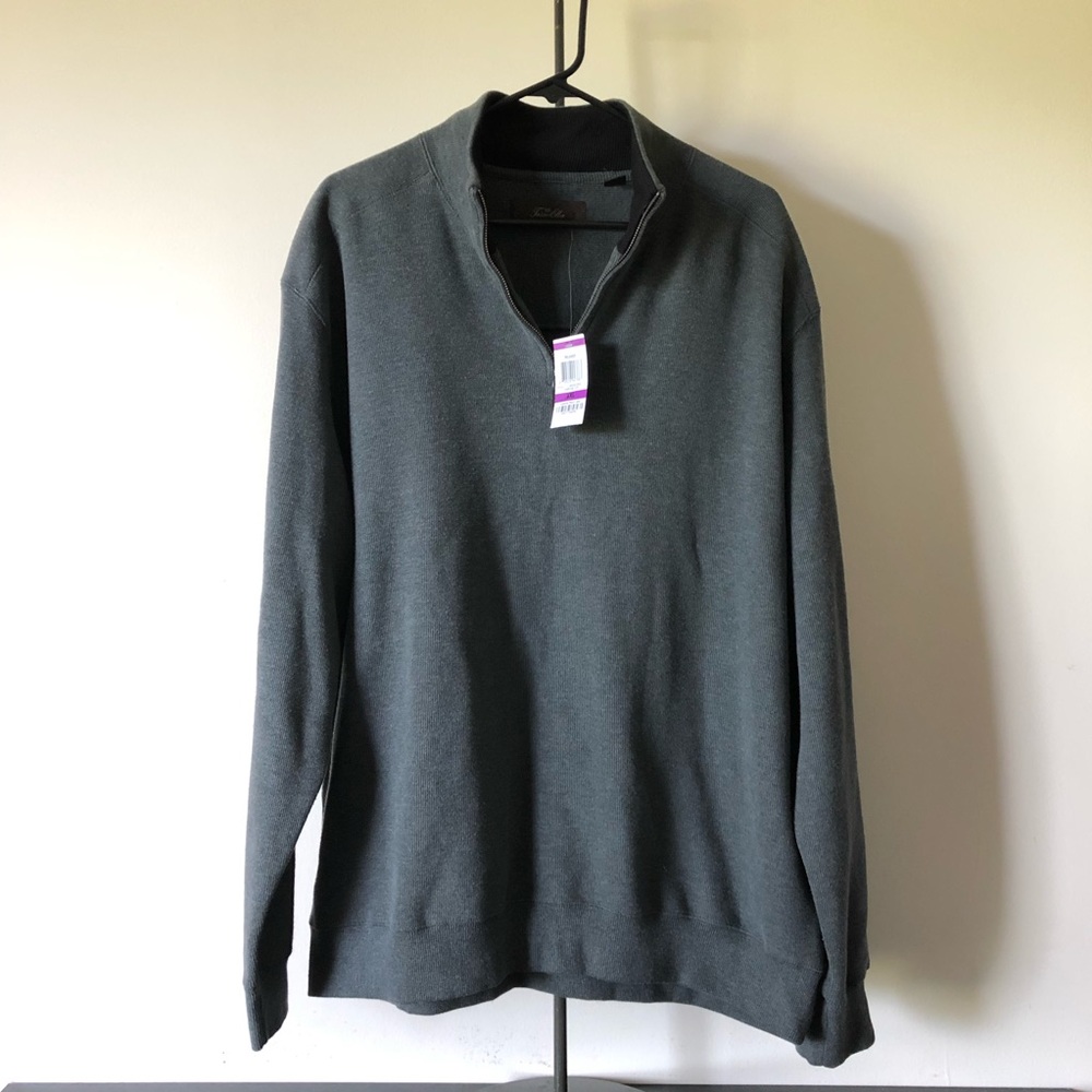Tasso Elba 1/4 Zip Pullover Sweater Mens Size 2XL
